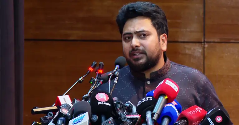 এনসিপির আহ্বায়ক নাহিদ ইসলাম